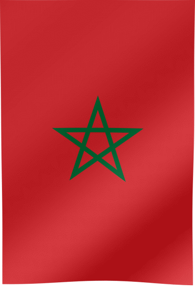 Drapeau de Maroc