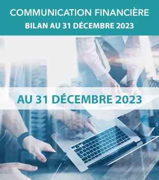 Communication financière 31 Décembre 2023